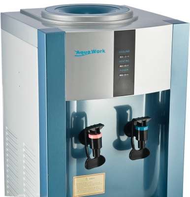 кулер для воды aqua work 16-td/en серебристо-синий от магазина BIORAY